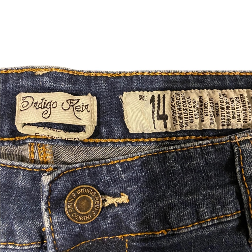 Women’s indigo rein Shorts size 14 - Picture 3 of 3